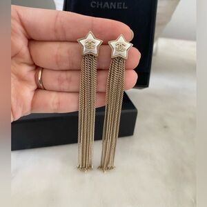 Chanel Earrings (see authenticity stamp on the back)